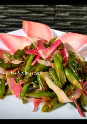 Foto resep Oseng Buncis Bunga Kecombrang
