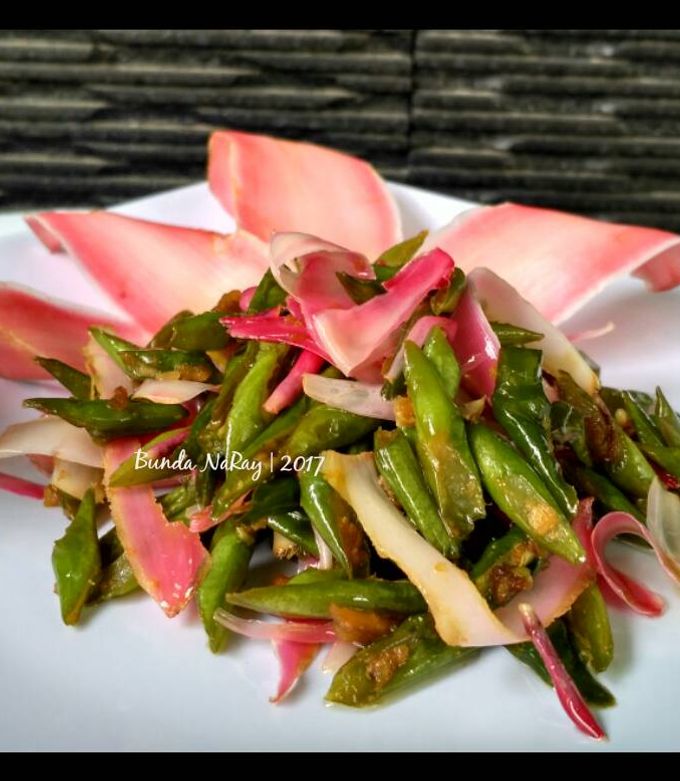 Foto resep Oseng Buncis Bunga Kecombrang
