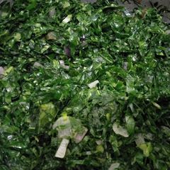 A picture of Fried sukuma wiki.