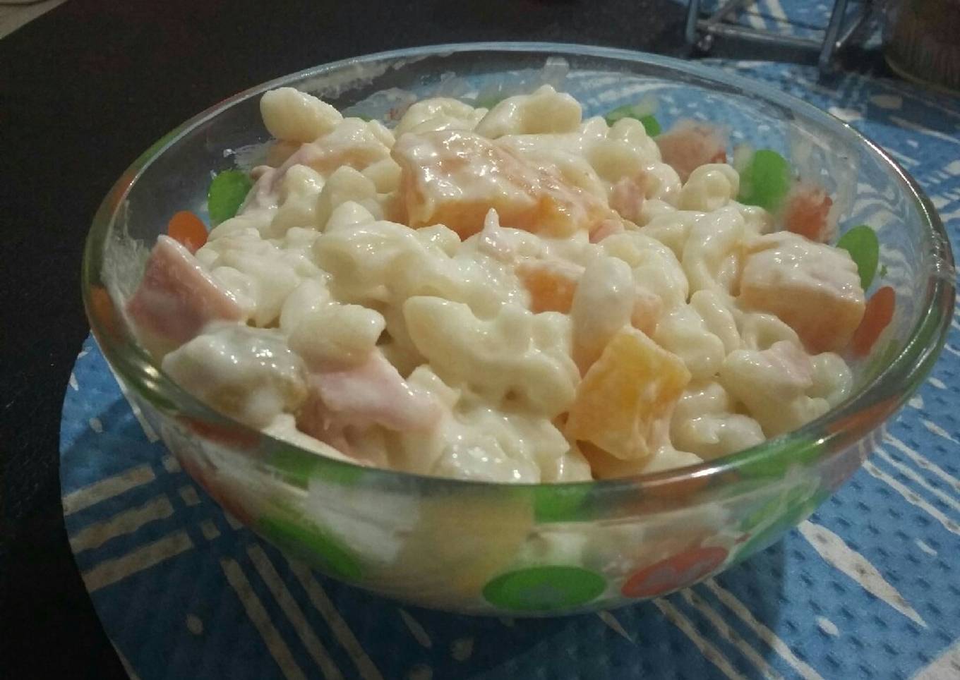 Sopa de codito hawaiana