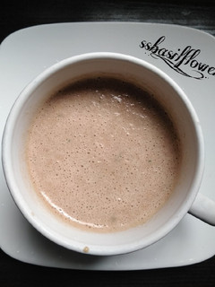 A picture of Fruity cocoa smoothie.