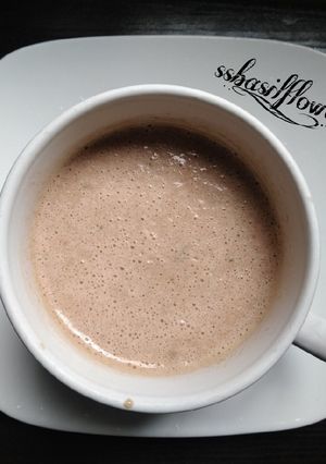 A picture of Fruity cocoa smoothie.