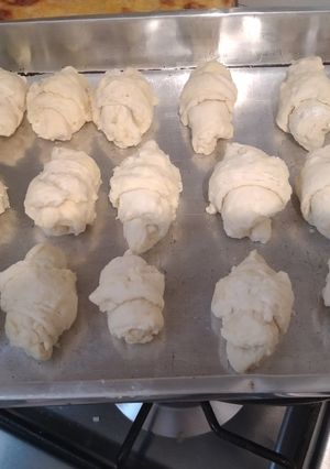 Una foto de Bizcocho de membrillo y crema pastelera