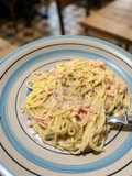 Fideos para flojos: con jamón, queso y crema