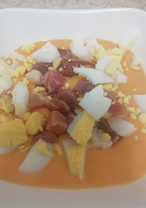 Una foto de Salmorejo más fácil imposible