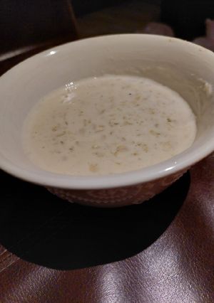 Una foto de Porridge proteico de anís