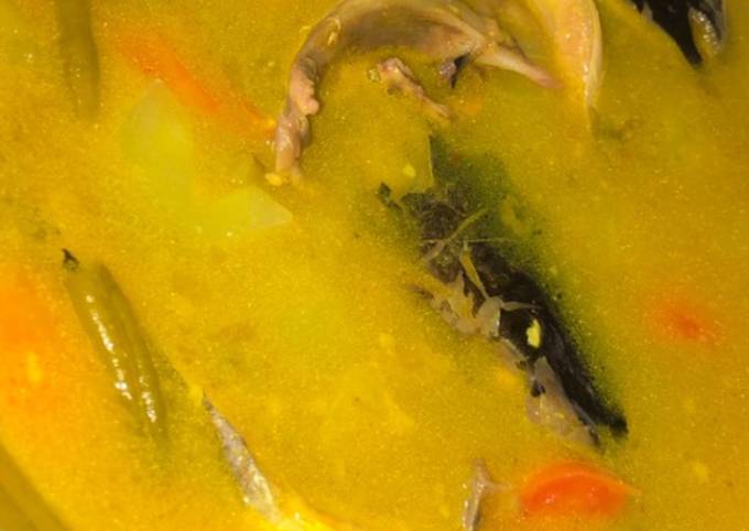 Resep Gangan Asam Kepala Patin Khas Banjarmasin 🍛 Oleh Haliza Fitri