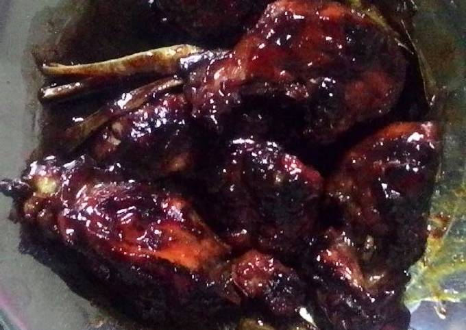 Ayam bakar kalasan sederhana