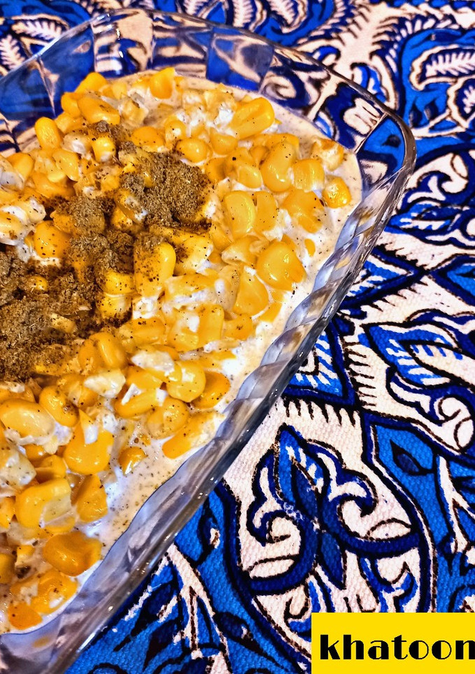عکسی از دستور ذرت مکزیکی خاتون پز🙈🌽