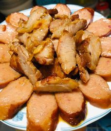 thịt nạc dăm rim