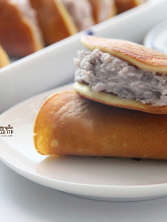 芋泥夾心鬆餅by戀戀家 的食譜成品照片