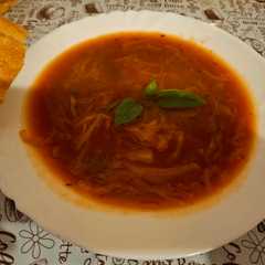 Paradicsomos káposzta friss bazsalikommal és paradicsomlével🥣🥣🥣-レシピのメイン写真