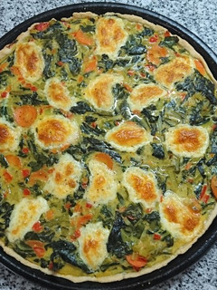 Una foto de Tarta de verduras con masa casera