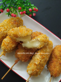 Foto resep Mozzarella Corn Dog