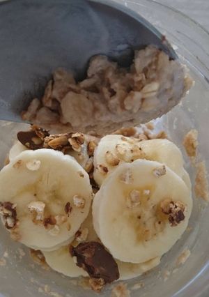 Une photo de Porridge mug cake