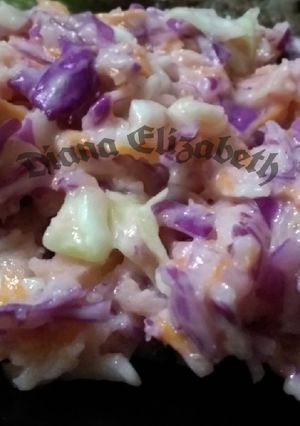 Una foto de Ensalada Coleslaw.👩🏼‍🍳🤗🥗