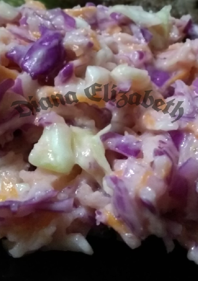 Una foto de Ensalada Coleslaw.👩🏼‍🍳🤗🥗
