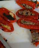 Chiles de amor didas asados  o jalapeño rojo de la pasión geras