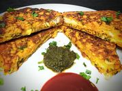 A picture of besan bread toast