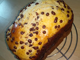 Brioche con pepitas de chocolate