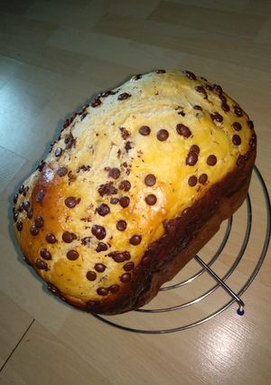 Una foto de Brioche con pepitas de chocolate