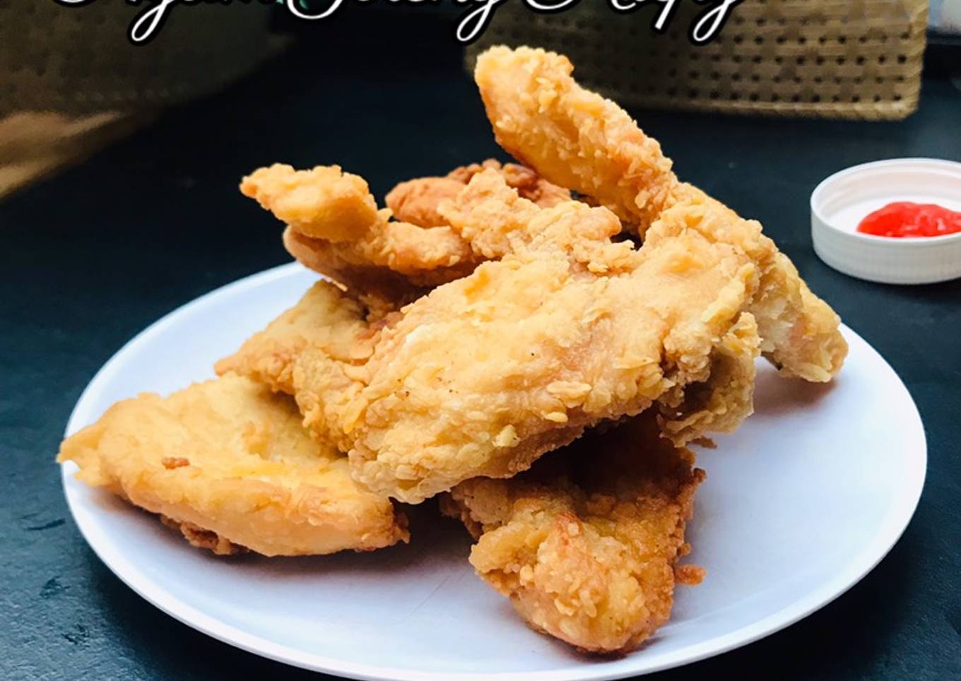 Ayam Goreng Krispy (versi marinasi minyak wijen)