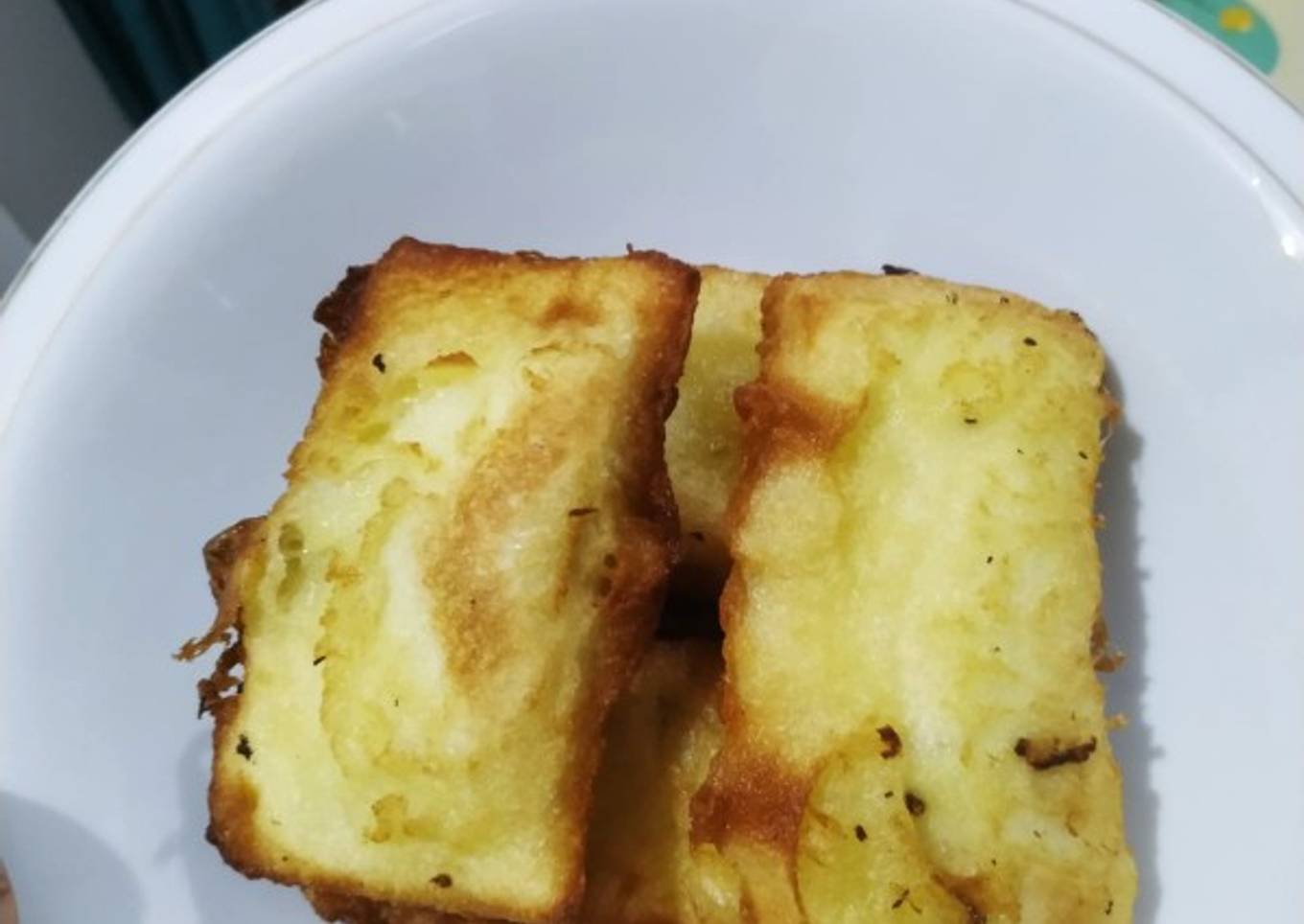Bagaimana Membuat Roti Goreng Pisang Coklat, Bikin Ngiler
