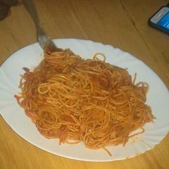 A picture of Fried Spaghettis.