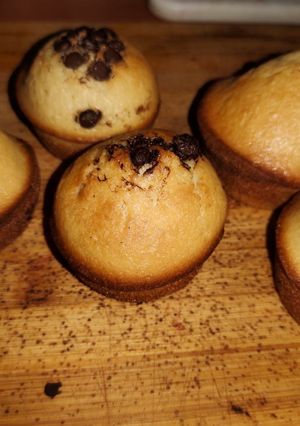 Una foto de Muffins de chips
