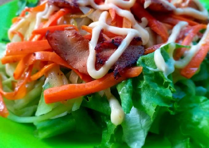 Langkah Mudah untuk Menyiapkan Salad Sayur Sehat Pinge😊 Anti Gagal