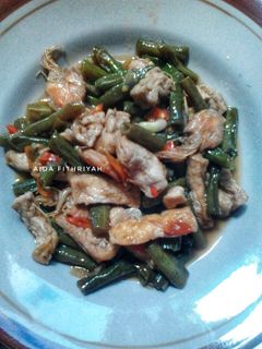 Foto resep Tumis kacang panjang
