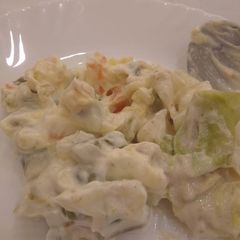 A picture of Mayo salad.