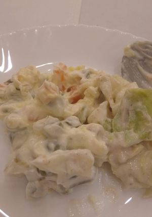 A picture of Mayo salad.