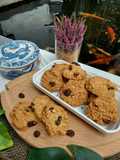 94. Oatmeal Raisin Almond Cookies