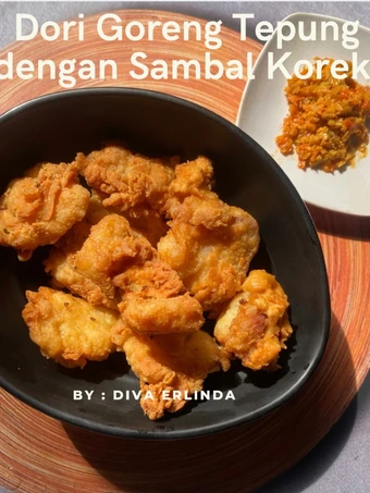 Langkah Mudah untuk Menyiapkan Resep  Dori Goreng Tepung dengan Sambal Korek yang Lezat Sekali, Lezat