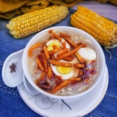 Chicken Corn Soup 🌽 🍲 A picture of Chicken Corn Soup 🌽 🍲.