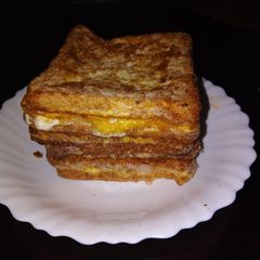 A picture of Toast mayai.