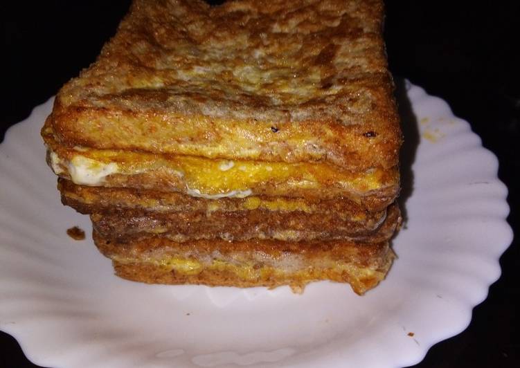 Recipe of Super Quick Homemade Toast mayai