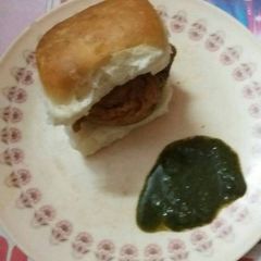 A picture of Vada pav.