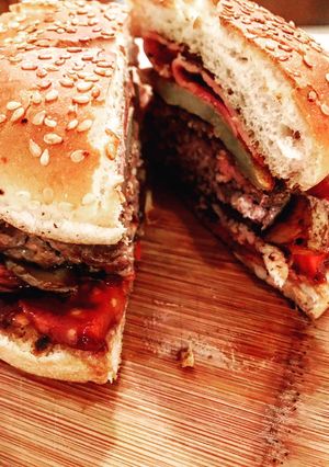 Φωτογραφία της συνταγής Μαμαδίστικο BURGER