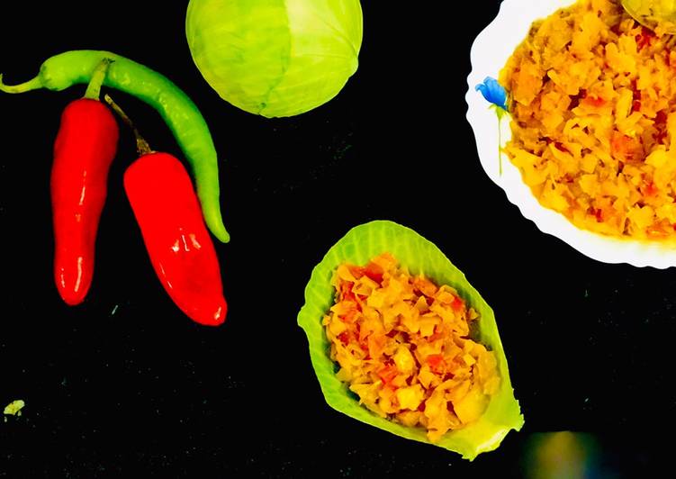 How to Make Ultimate Cabbage Tomato Sabzi