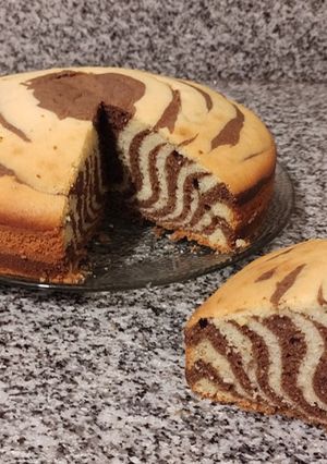Una foto de Torta cebra | fran cocina
