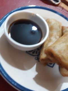 Una foto de Rollitos jamón queso