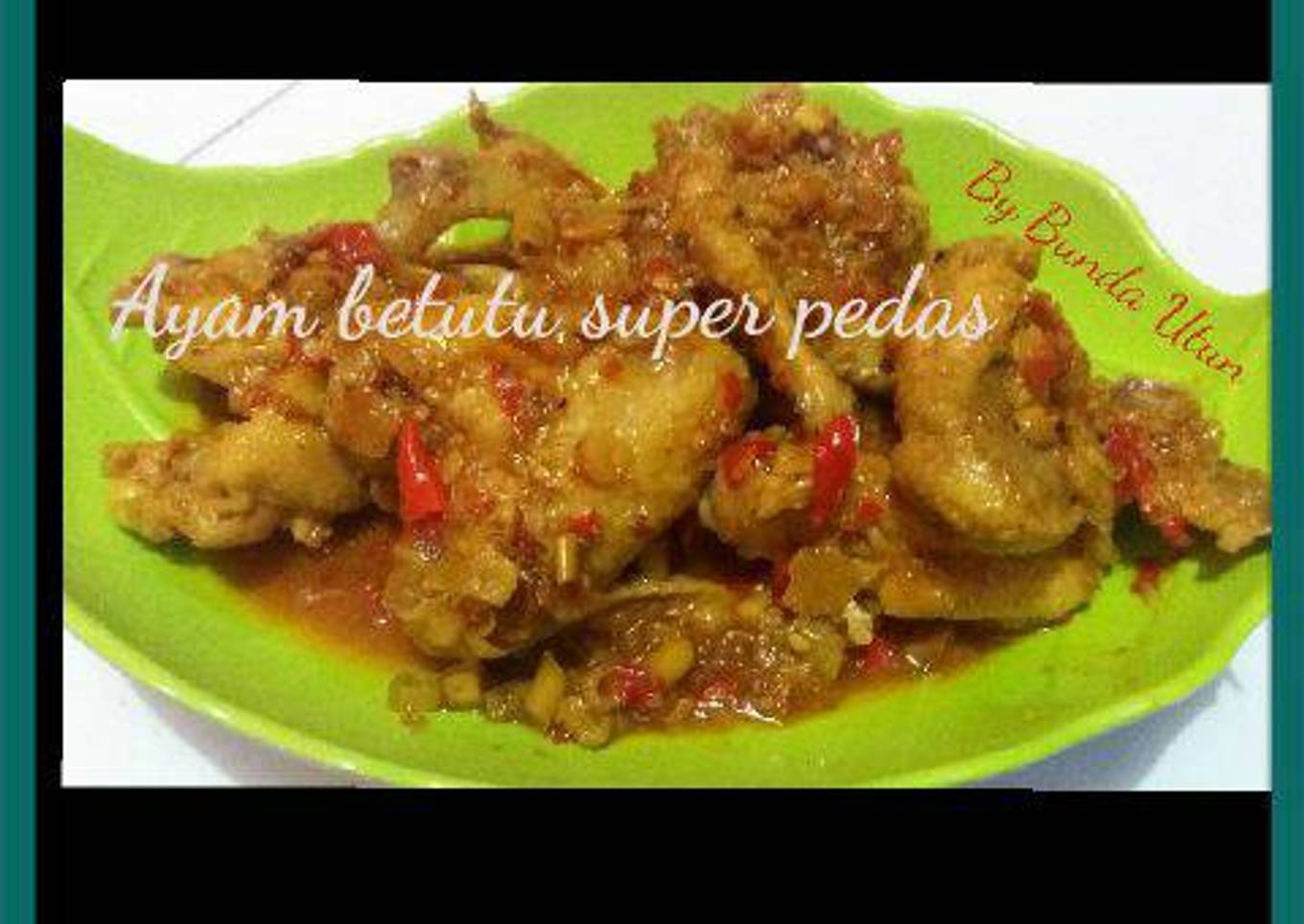Ayam betutu super pedas