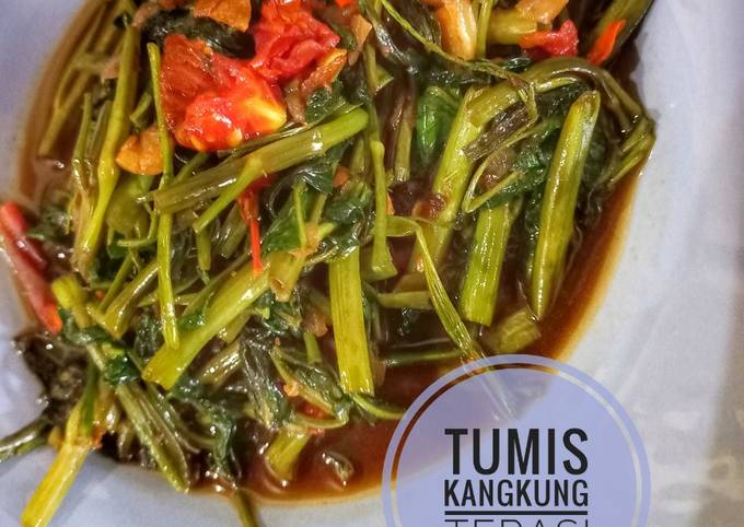 Resep 883. Tumis Kangkung Terasi oleh Riris 😘 - Cookpad