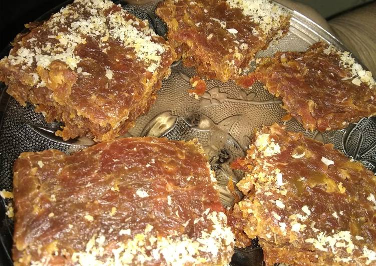 Simple Way to Prepare Fall Gajar ke Barfi,
