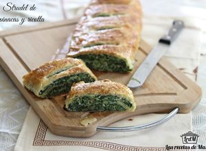 Foto principal de Pastel de hojaldre de espinacas y ricotta