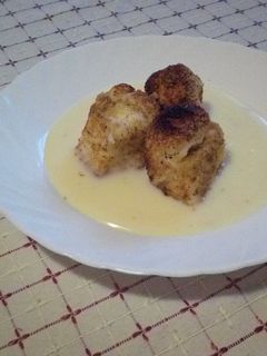 Aranygaluska (egyszerű) vanília sodóval recept fotója