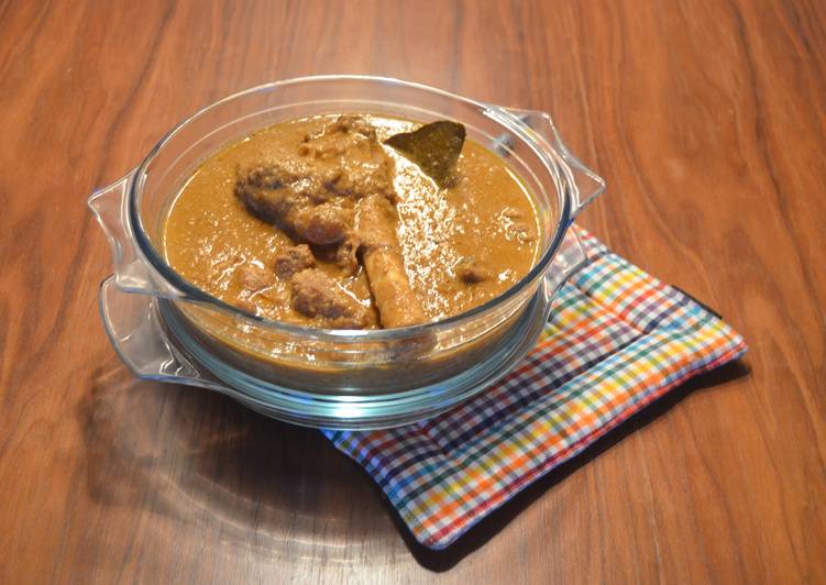 Lamb shank korma