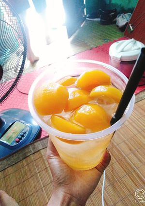 Hình của món Trà đào.